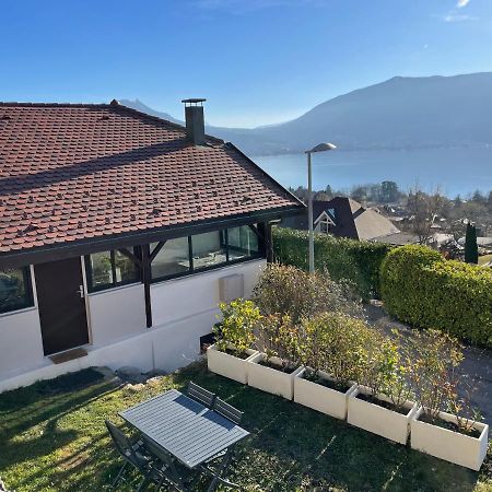 Maisonnette Vue Panoramique Lac D'Annecy Veyrier-du-Lac Kültér fotó
