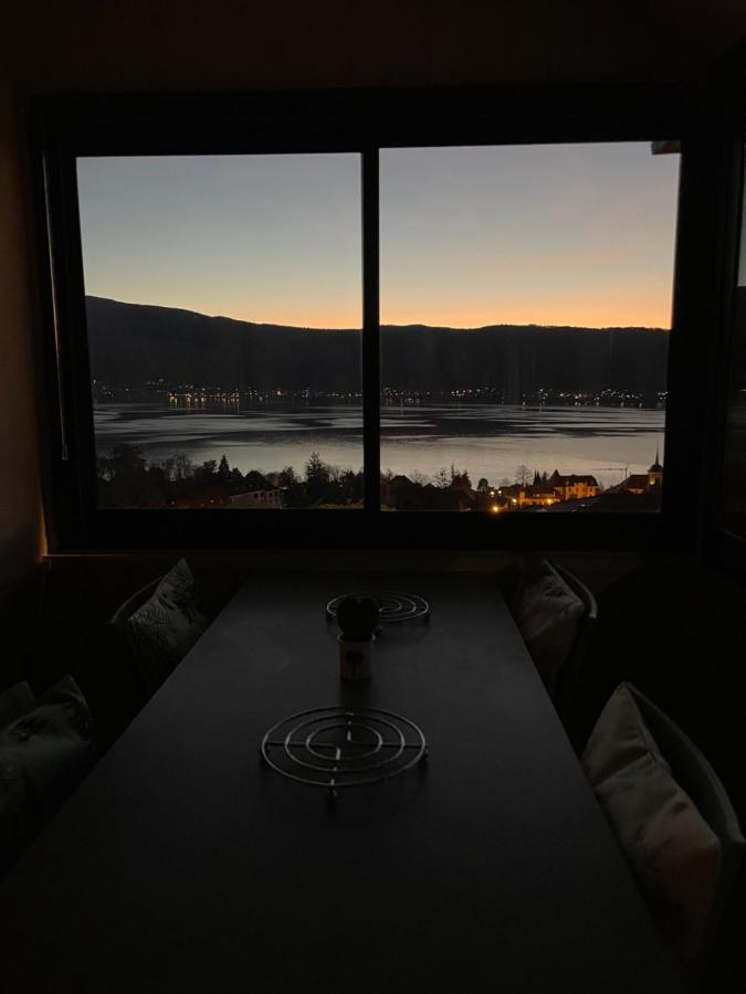 Maisonnette Vue Panoramique Lac D'Annecy Veyrier-du-Lac Kültér fotó
